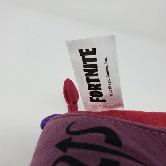 Fortnite Dark Llamacorn 9" Pegasus Unicorn Purple Stuffies Soft Toy Softie NWT - Picture 5 of 6